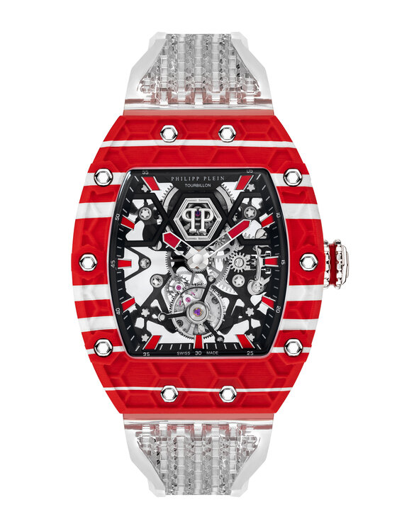 PHILIPP PLEIN PHILIPP PLEIN Hodinky 23557 Červená
