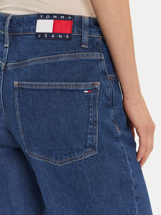 Tommy Jeans Tommy Jeans Jeansy Mia DW0DW21953 Granatowy Relaxed Fit