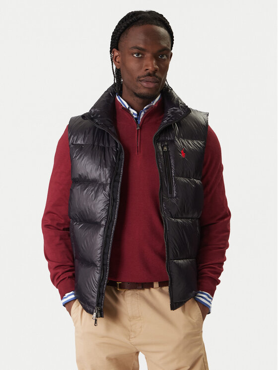 Polo Ralph Lauren Polo Ralph Lauren Prsluk 710P06138001 Crna Regular Fit