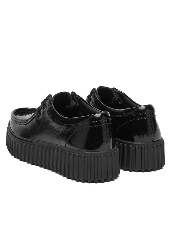 Clarks Clarks Félcipő Torhill Bee 26179111 Fekete