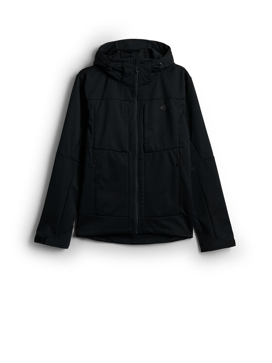 4F 4F Kurtka outdoor active Czarny Regular Fit