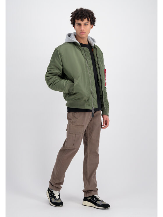 Alpha Industries Alpha Industries Kurtka bomber AI.138105-01-XXL Zielony Vintage Fit