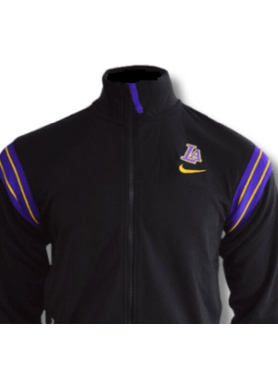 Nike Nike Bluza LA Lakers Courtside 75 Tracksuit Czarny Standard Fit