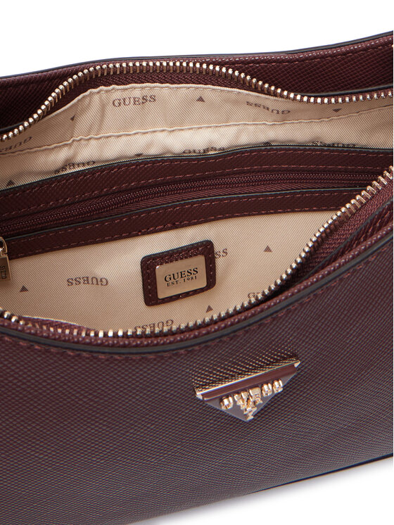 Guess Guess Kabelka Noelle II HWZG96 72180 Bordó