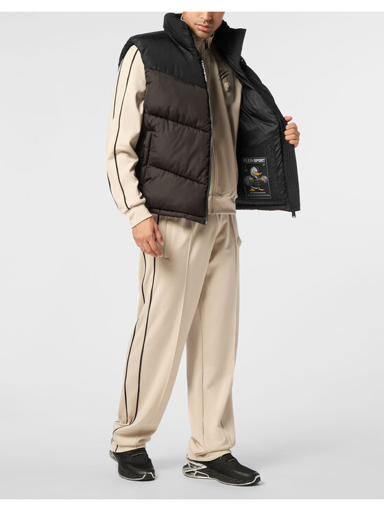 Plein Sport Plein Sport Gilet 24003 Nero Regular Fit