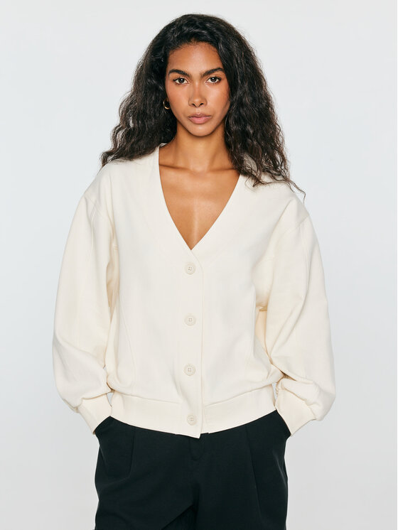 BIG STAR BIG STAR Bluza ELISA Kremowy Comfort Fit