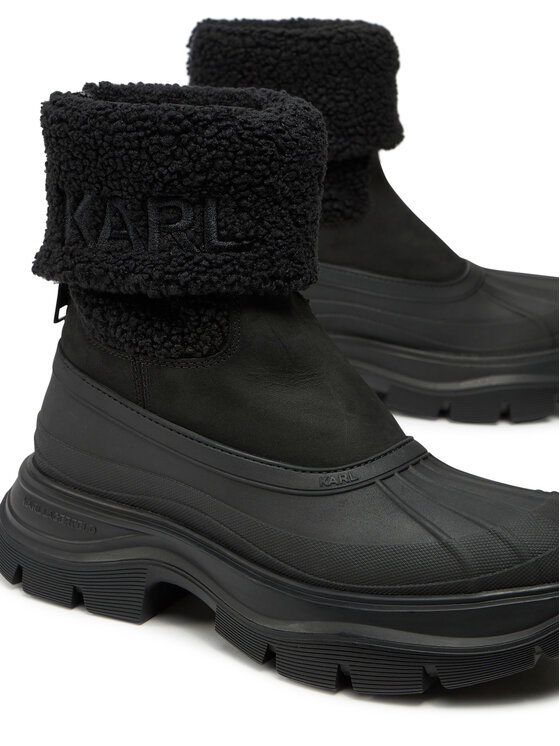 KARL LAGERFELD KARL LAGERFELD Čizme KL42964 Crna