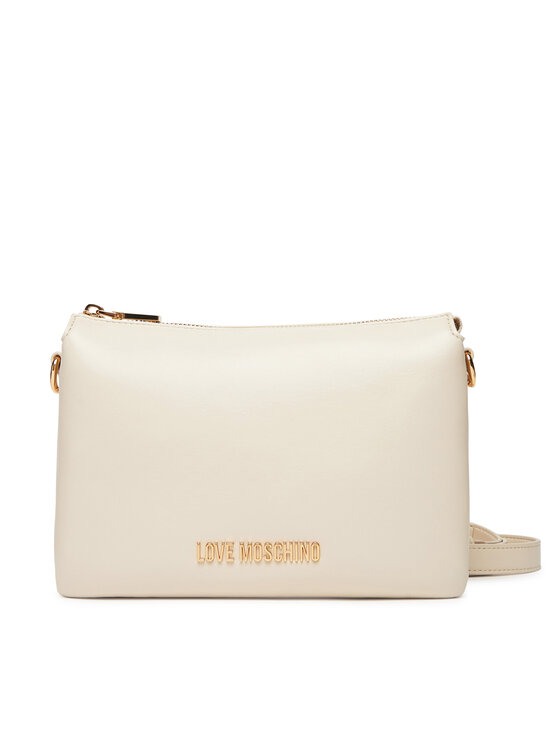 LOVE MOSCHINO LOVE MOSCHINO Дамска чанта JC4075PP1NLF0110 Кремав