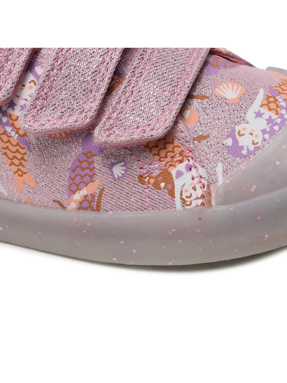 Clarks Clarks Sneakers Foxing Print K 261583576 Ροζ