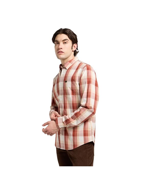 Lee Lee Koszula BUTTON DOWN Kolorowy Regular Fit