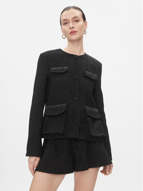 ViCOLO Sacou TR0872 Negru Regular Fit