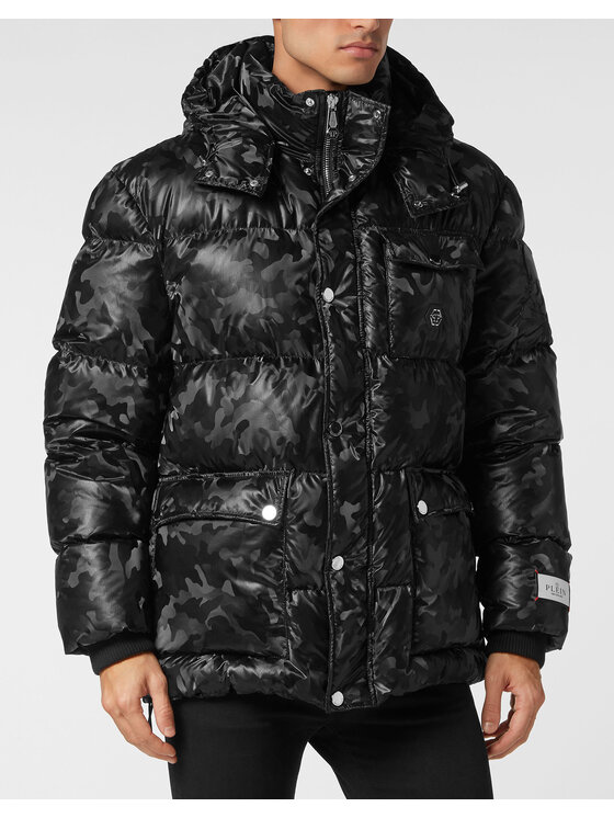 PHILIPP PLEIN PHILIPP PLEIN Giubbotto piumino 19327 Nero Regular Fit