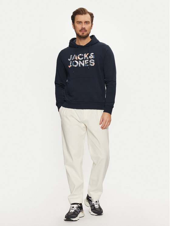 Jack&Jones Jack&Jones Pulóver Bryan 12268128 Sötétkék Relaxed Fit