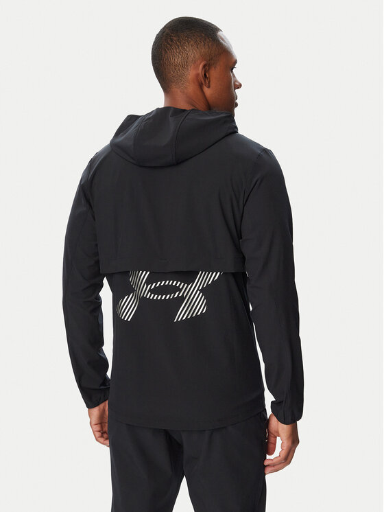 Under Armour Under Armour Яке за джогинг Ua Velociti Storm 6015106 Черен Regular Fit