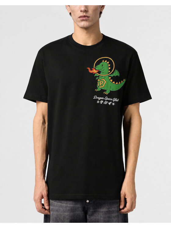 PHILIPP PLEIN PHILIPP PLEIN T-Shirt 31291 Czarny Regular Fit
