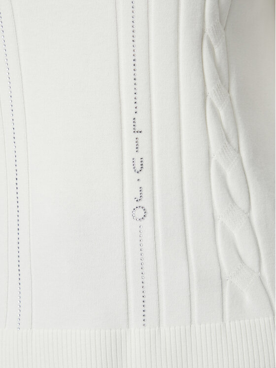Liu Jo Sport Liu Jo Sport Пуловер TF6189 MS63L Кремав Regular Fit