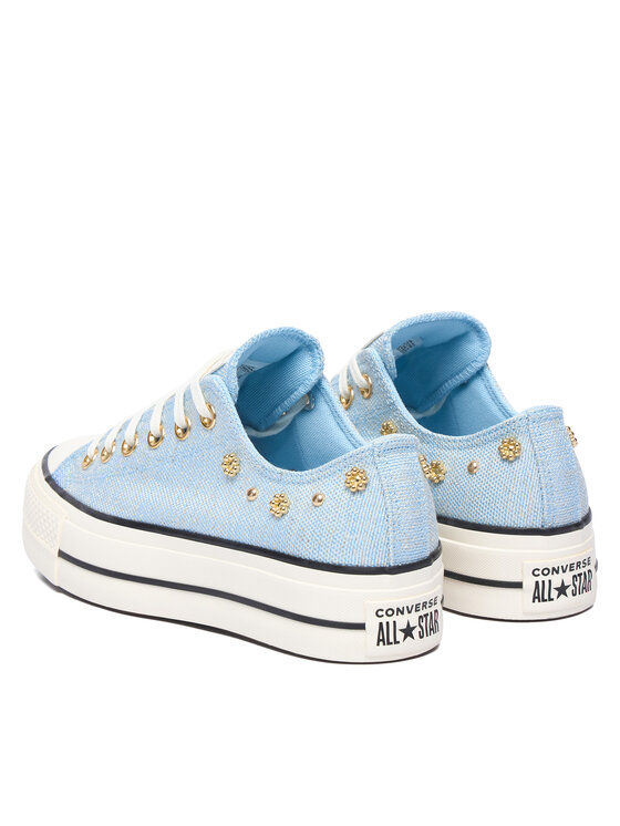 Converse Converse Trampki Chuck Taylor All Star Heathered Glam A17596C Niebieski