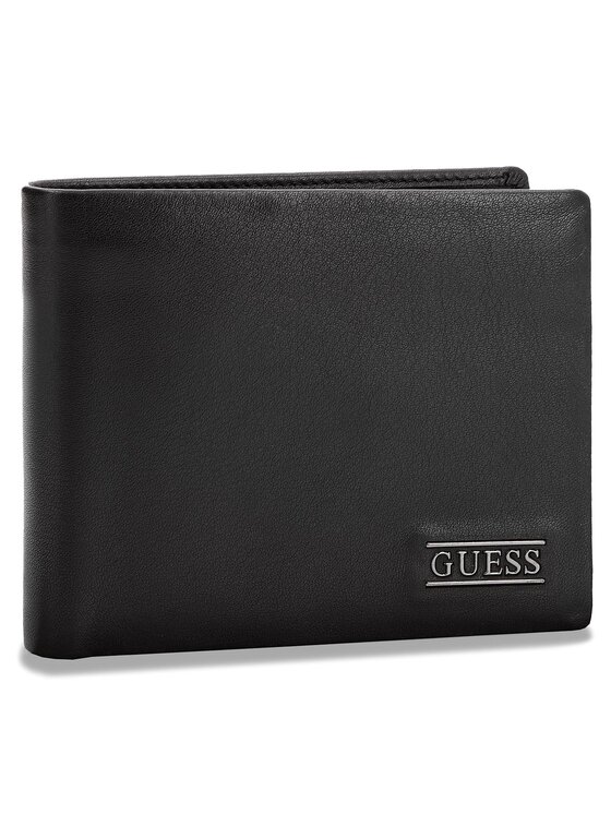 Guess Guess Denarnica New Boston Billfold W/Coin Pkt SM2509 LEA20 Črna