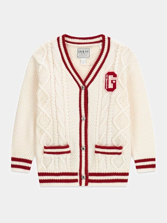 Guess Kids Guess Kids Sweter 180514 Beżowy Classic Fit