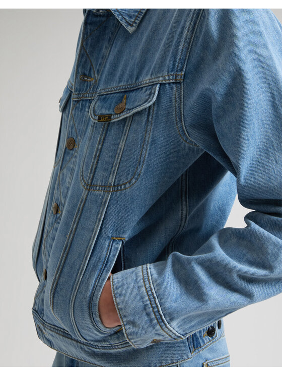 Lee Lee Giacca di jeans 112377246 Blu Regular Fit