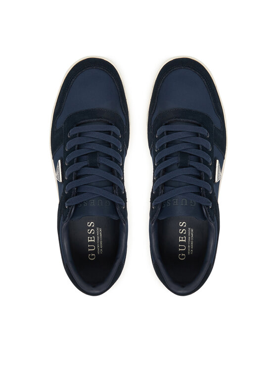 Guess Guess Sneakersy FMJUDD LEA12 Tmavomodrá