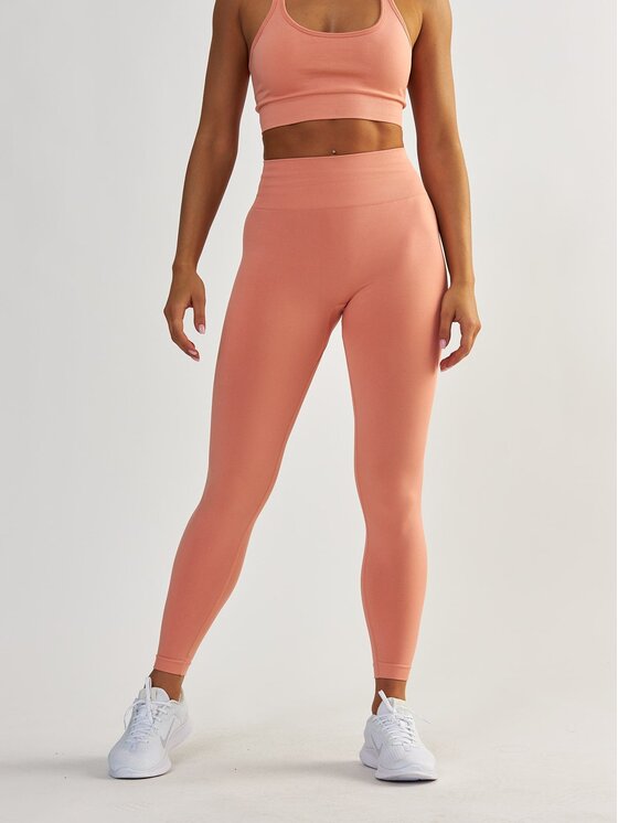 BeShaped BeShaped Legginsy Modelujące - Gym Queen Koralowy Shaping Fit