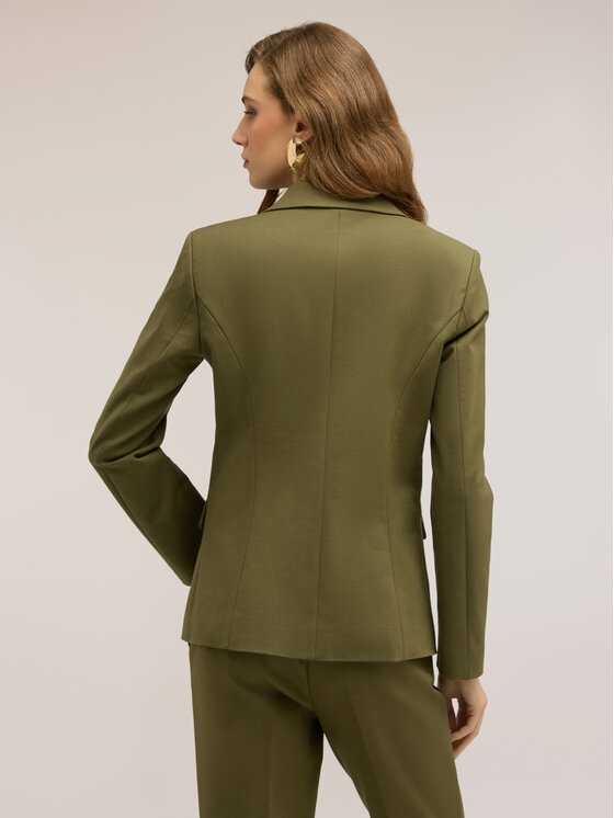 Motivi Motivi Giacca di transizione Q048Q001063N035 Verde Regular Fit