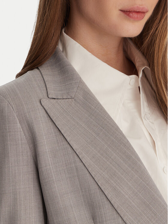 Marella Marella Giacca da abito Canzone 2613041151 Grigio Regular Fit