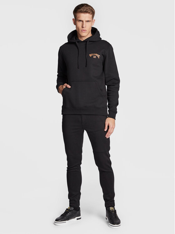 Felpa Arch Wave F1HO08 BIF2 Nero Core Fit