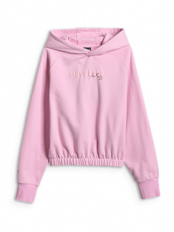 4F 4F Bluza COZY Różowy jasny Regular Fit