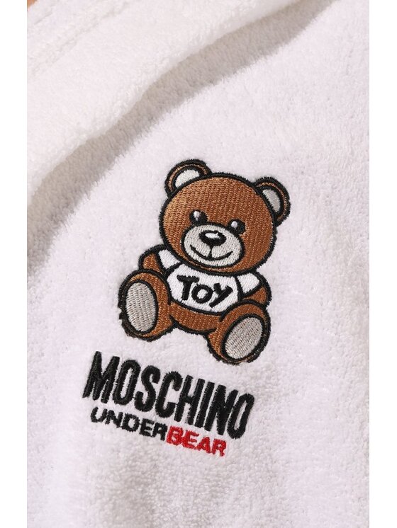 MOSCHINO Underwear & Swim MOSCHINO Underwear & Swim Szlafrok A9682 4307 0001 Biały