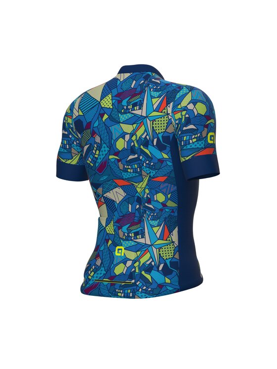 Alé Cycling Alé Cycling Koszulka rowerowa Solid Over Niebieski Fitted Fit