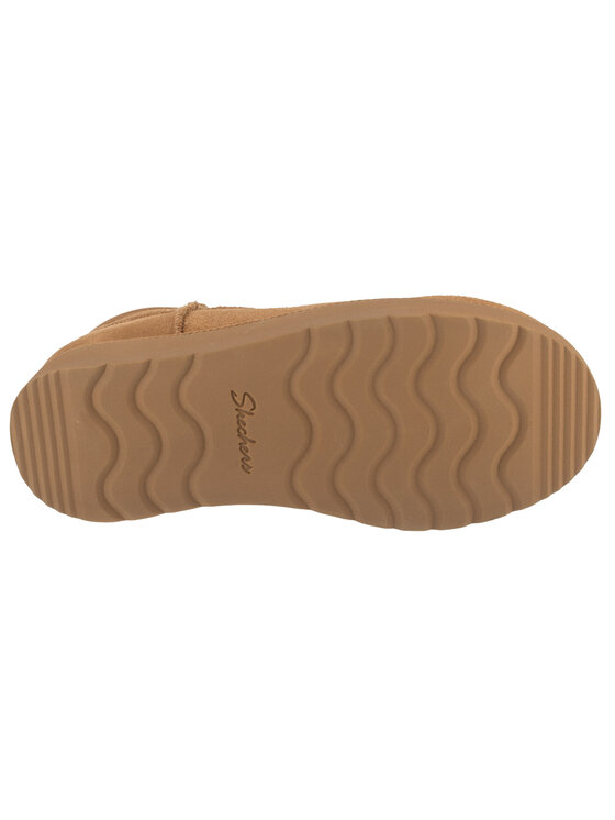 Skechers Skechers Śniegowce Slip-Ins: Keep Cozy Brązowy