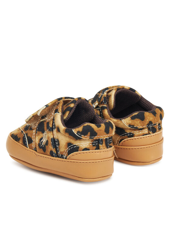 Polo Ralph Lauren Polo Ralph Lauren Pantofiori pentru bebeluși Heritage Court III T-Toe RL03388256 Maro