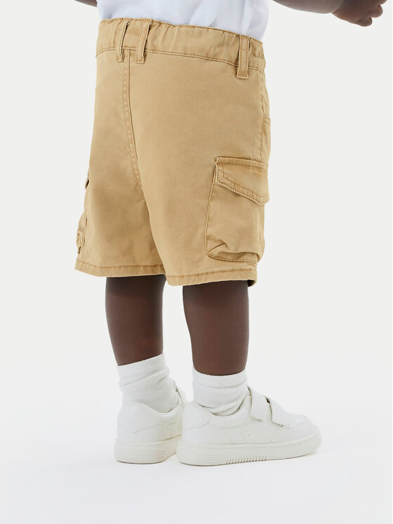 NAME IT NAME IT Kratke hlače Ben 13225803 Smeđa Baggy Fit