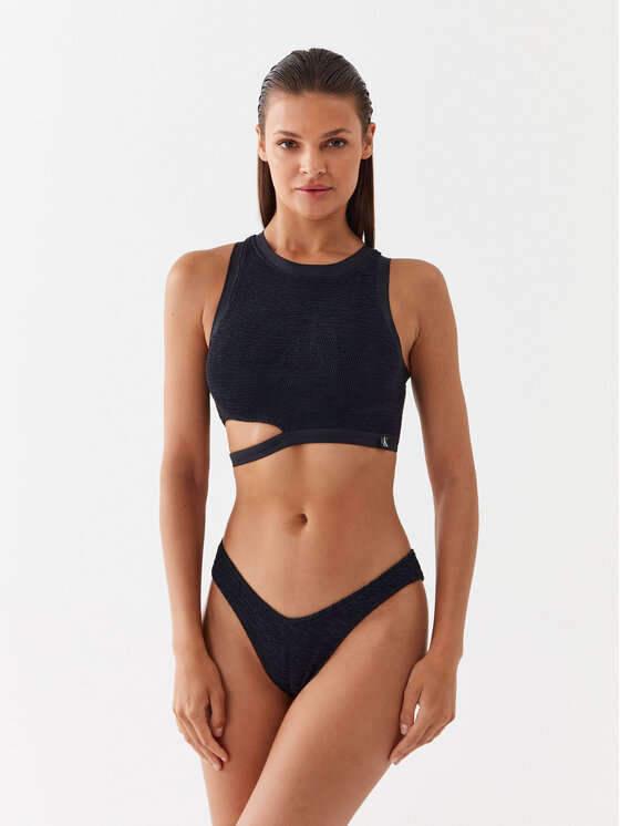 Calvin Klein Swimwear Calvin Klein Swimwear Bikinio viršus KW0KW02208 Juoda