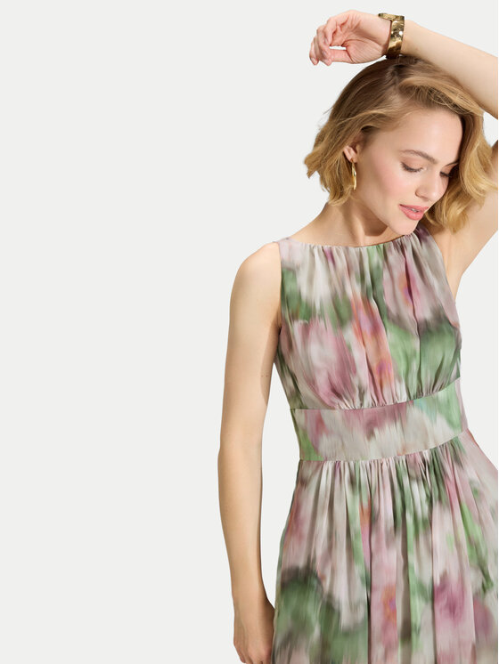 Swing Swing Sukienka koktajlowa 5AK11700 Kolorowy Regular Fit