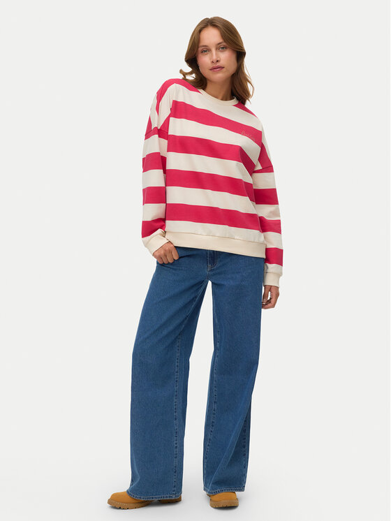 Vero Moda Vero Moda Суитшърт Viola 10338440 Розов Regular Fit