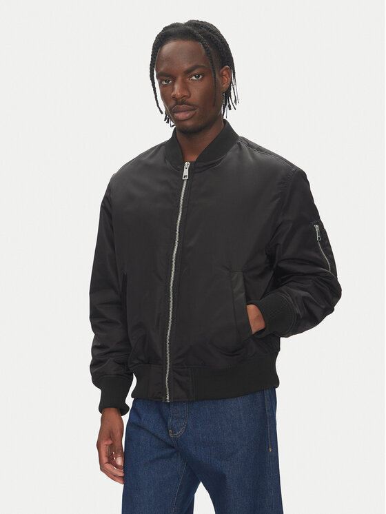 HUGO Męska Kurtka bomber, rozmiar XXL, Czarna, Biero 2531 50548696