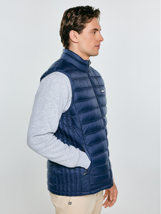 BIG STAR BIG STAR Kamizelka JAXOON Granatowy Basic Fit