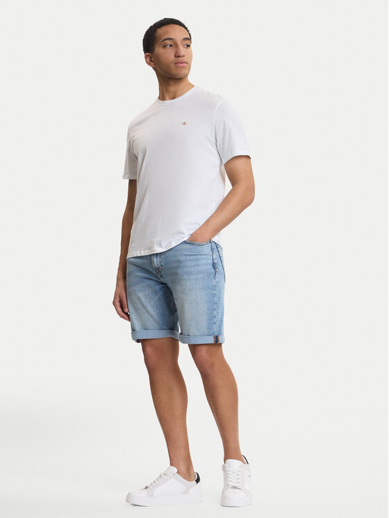 Calvin Klein Jeans Calvin Klein Jeans Džínsové šortky LV04RF920G Modrá Regular Fit