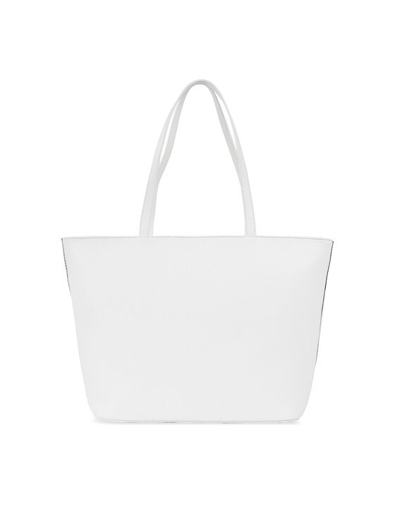 Tommy Hilfiger Tommy Hilfiger Rankinė Th Essential Sc Tote Corp AW0AW16089 Balta