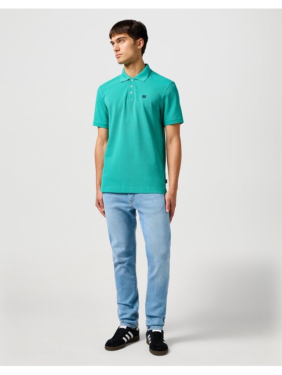 Wrangler Wrangler Jeansy Larston Niebieski Slim Fit