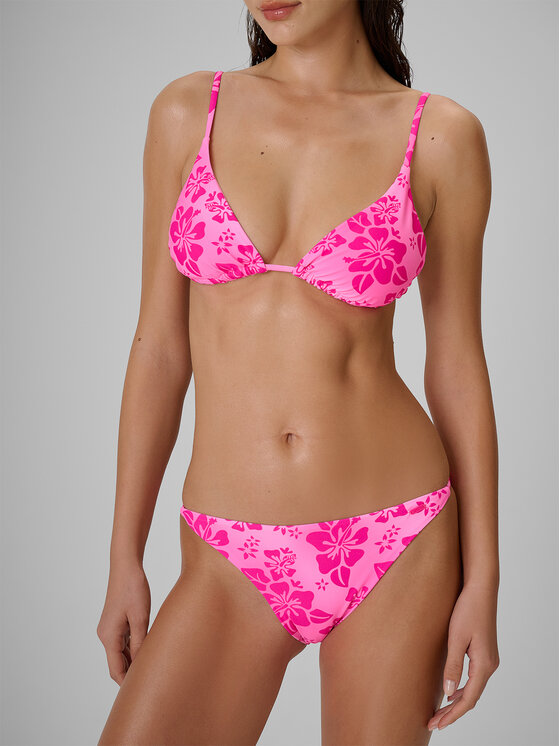 4F 4F Dół od bikini FOB SUMMER BEACHWEAR Różowy