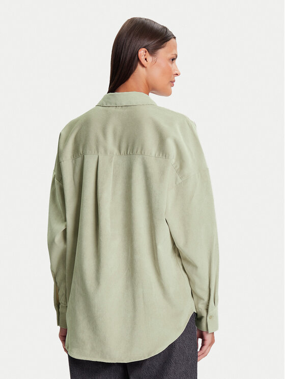 Vero Moda Vero Moda Marškiniai Sanne 10317194 Smėlio Oversize