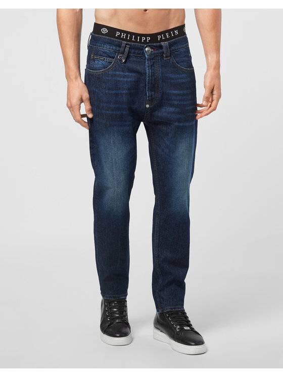PHILIPP PLEIN PHILIPP PLEIN Jeansy 4723 Niebieski jasny Slim Fit