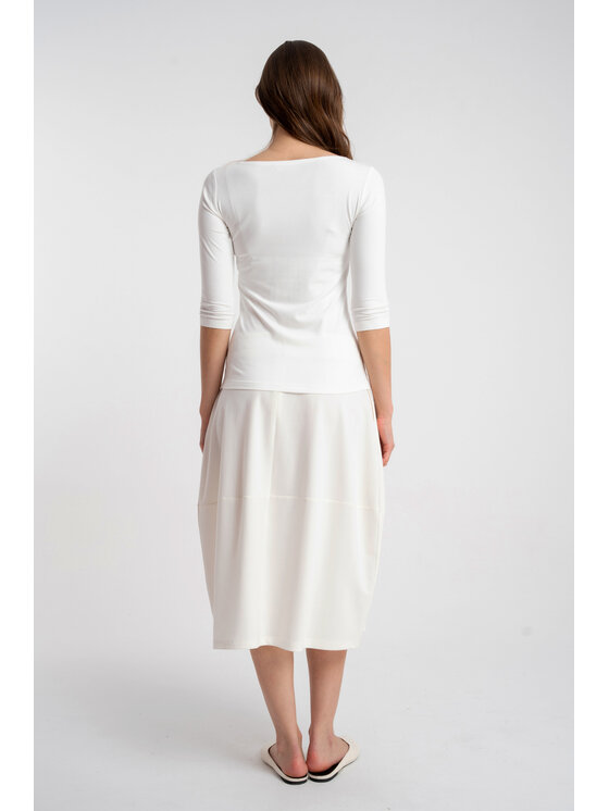 CLICK CLICK Halenka 10-6826 Bílá Fitted Fit