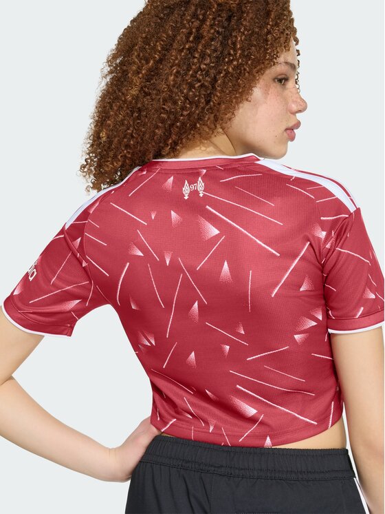 adidas adidas Koszulka techniczna 169426 Czerwony Regular Fit