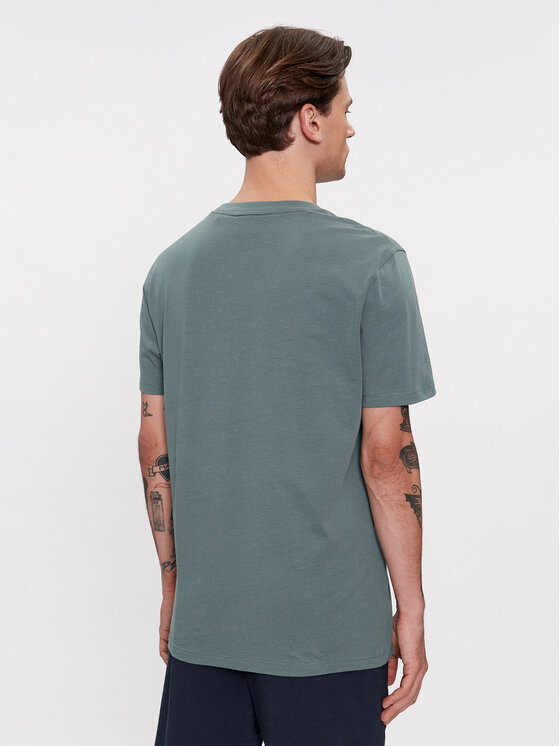 HUGO Hugo T-shirt Dulivio 50467556 Zelena Regular Fit