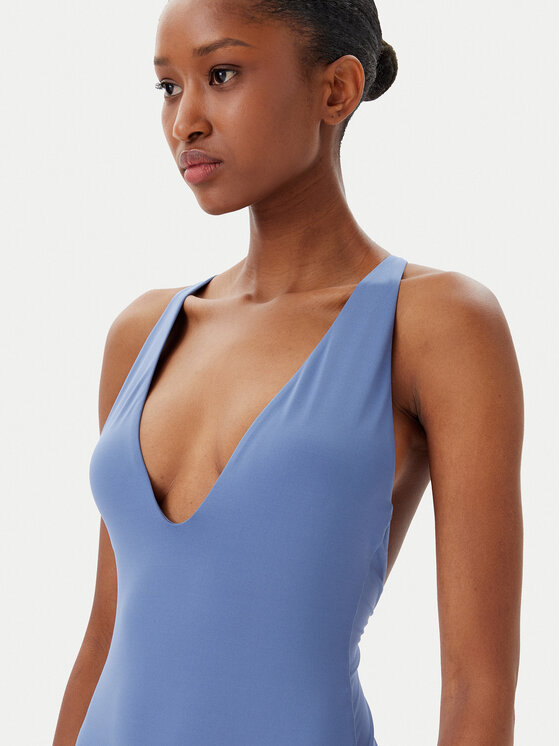 Calvin Klein Swimwear Calvin Klein Swimwear Strój kąpielowy KW0KW02798 Niebieski
